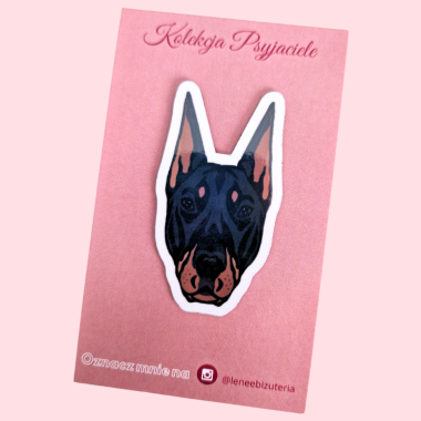 Duży magnes Doberman No. 1