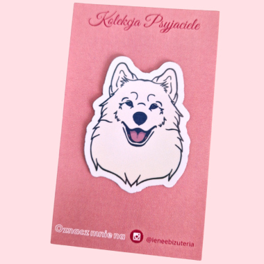 Duży magnes Samoyed