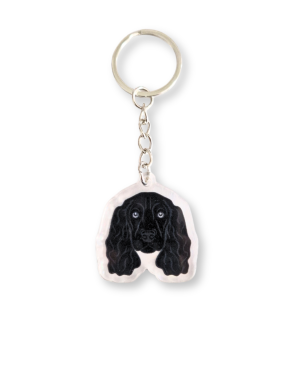 Brelok Cocker Spaniel czarny